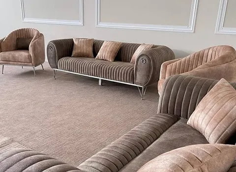 مبلمان اداری آدینا؛ چوبی ضد رطوبت یک نفره 2 مدل کلاسیک مدرن