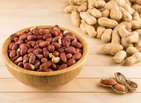 فروش بادام زمینی با کیفیت و اعلا در طعم های مختلف