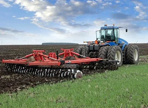 گاوآهن بشقابی کشاورزی؛ عملیات شخم زنی 2 نوع (ارتشی برزیلی) فولادی آهنی