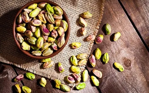 مغز پسته عمده؛ خام شور گلپردار سلامت چشم آهن Protein