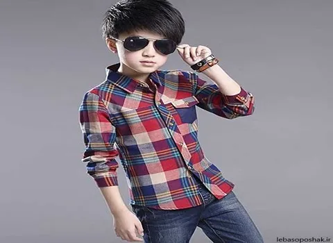 لباس پسرانه 8 ساله؛ فانتزی سه بعدی ظریف ابریشم نخی راحت