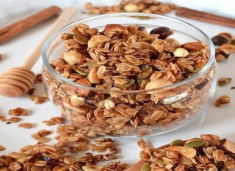 بهترین گرانولا جو پرک + قیمت خرید عالی