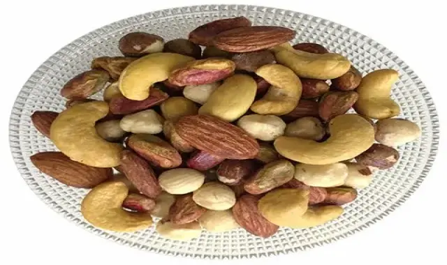 آجیل چهار مغز شور؛ طبیعی گیاهی 2 ویتامین (E D) منیزیم فسفر