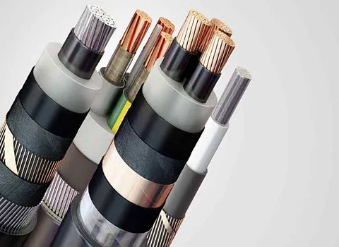 سیم کابل فشار قوی (اتصالات برقی) جنس مسی آلومینیوم