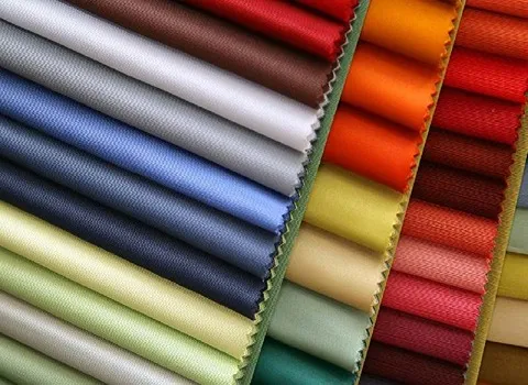 پارچه مبلی نخی؛ طوسی قرمز زرد بنفش 2 نوع طرح دار ساده cloth