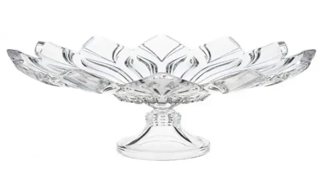 قیمت خرید ظرف میوه خوری بلوری + مشخصات، عمده ارزان