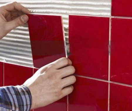 خرید جدیدترین انواع کاشی چسبی دیوار