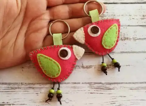 قیمت خرید جاکلیدی نمدی فانتزی + مشخصات، عمده ارزان