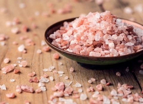 نمک دریا رنگی؛ خانگی صنعتی 3 نوع صورتی خاکستری آبی