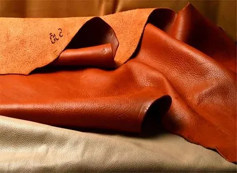 چرم طبیعی شتری؛ سنگین منعطف سوراخ دار کیف کفش کمربند Leather