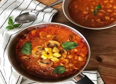 خرید و قیمت روز کنسرو لوبیا با قارچ