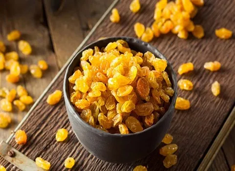 کشمش تبریز ملکان (خشکبار) گوشتی نرم شیرین حاوی فیبر Vitamin