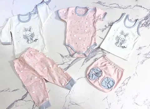 قیمت و خرید لباس تریکو نوزادی دخترانه + فروش ارزان