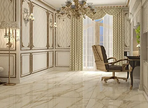 سرامیک طرح کلکته گلد؛ جنس پرسلان لعاب پولیش ابعاد (120*240)