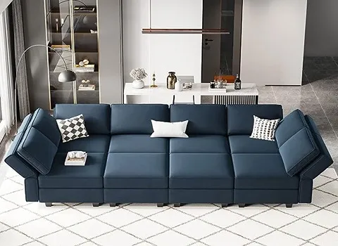 مبلمان نظری سبزوار؛ چرم مخمل پتینه 3 مدل کلاسیک L تخت شو