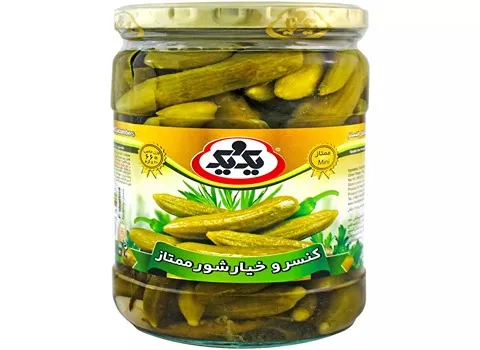 قیمت خیارشور یک و یک