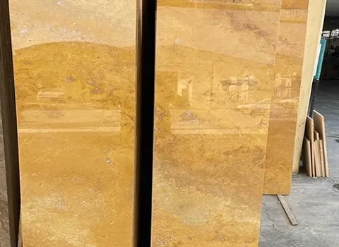 سنگ تراورتن زرد؛ ترکیب رسوبات آب آهک مقاومت بالا stone