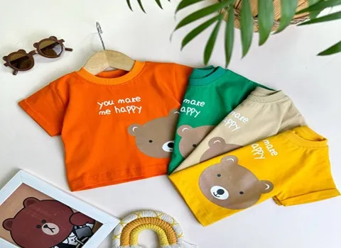 پوشاک بچه گانه عمده؛ نخی تریکو نرم لطیف (6 12) ماه Iran