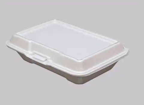 ظروف یکبار مصرف غذای نذری؛ تجزیه پذیر پلاستیکی 2 مدل درب دار تک محفظه