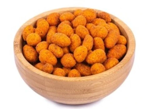 بادام زمینی روکش دار فلفلی؛ تازه خشک 3 طعم سرکه ای کچاپ پنیری