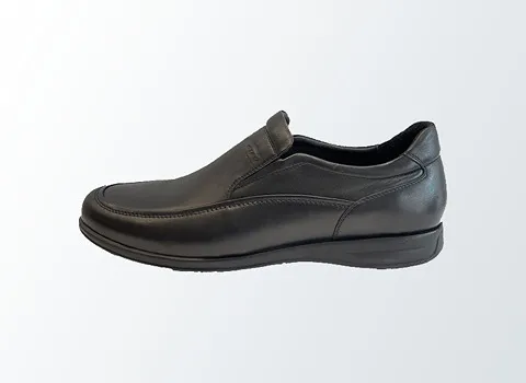 کفش مردانه کیاک؛ مشکی قهوه ای 2 نوع بند دار بدون بند shoe