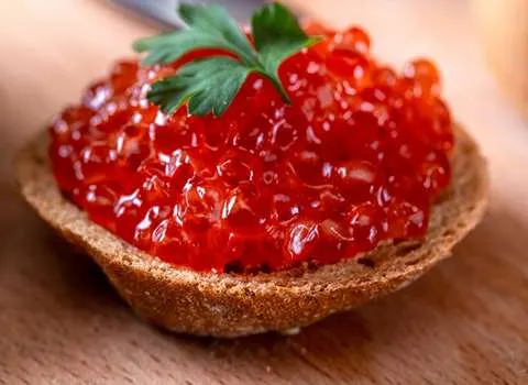 لیست قیمت خاویار قرمز به صورت عمده و با صرفه