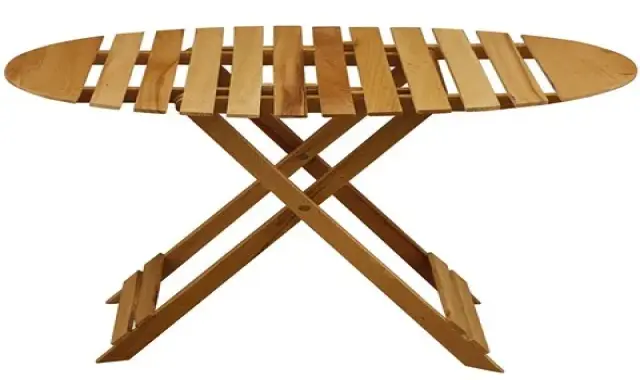 میز چوبی تاشو مسافرتی؛ چوبی (1 2 4) نفره