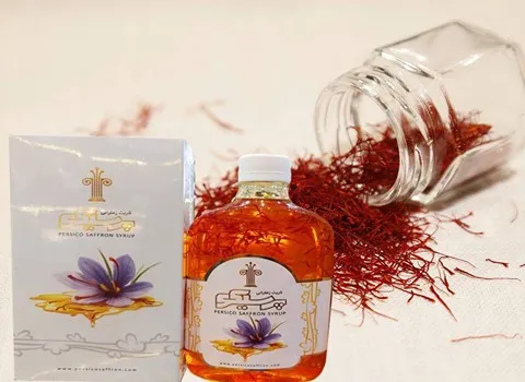 بهترین قیمت خرید شربت زعفران پرسیکو