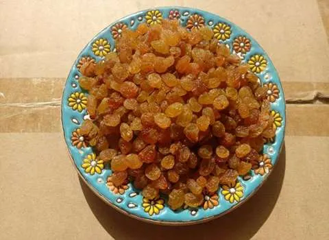 کشمش قیصار؛ سنتی طبیعی (طعم شیرین) ریزدانه بدون هسته Afghanistan