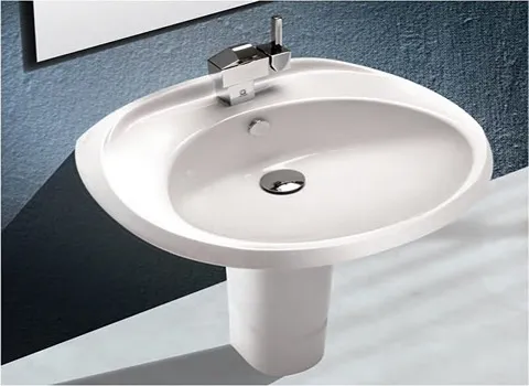 روشویی پایه دار مروارید مدل کاتیا؛ زیبا مناسب خانه های کوچک نصب آسان Katya