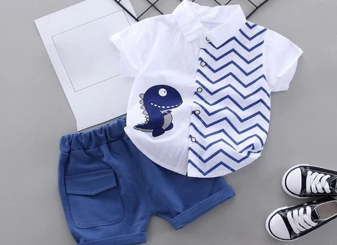 قیمت و خرید لباس کودک پسرانه برای تولد + فروش ارزان