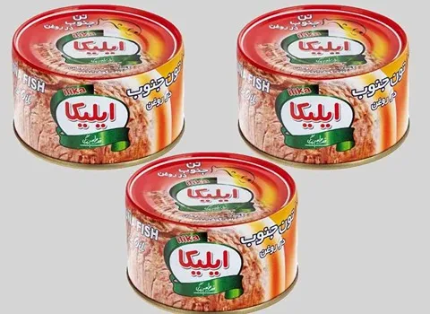 قیمت تن ماهی ایلیکا امروز