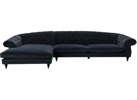 مبل ال چستر مشکی | خرید با قیمت ارزان