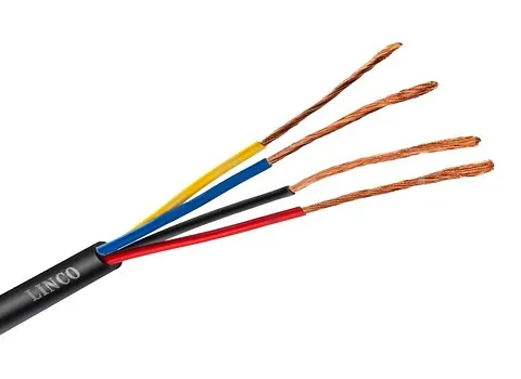 سیم برق افشان 6 ؛ ضخامت بالا عدم زنگ زدگی روکش PVC