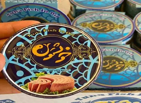 تن ماهی خوش تن؛ زرده مسافرت فسفر ویتامین B پتاسیم 450 گرم