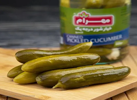 بهترین کنسرو خیارشور مهرام + قیمت خرید عالی