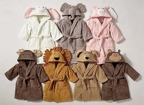 حوله کلاه دار بچه گانه؛ نخ پنبه قرمز صورتی سبز نرم جذب بالا