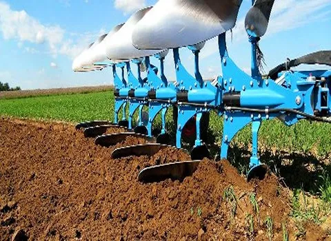 گاو آهن برگردان دار؛ یک دو طرفه قابلیت شخم زدن عمق 30 سانتی متر