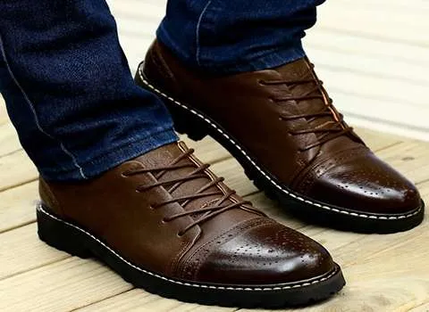 خرید کفش چرم مردانه رسمی با قیمت استثنایی