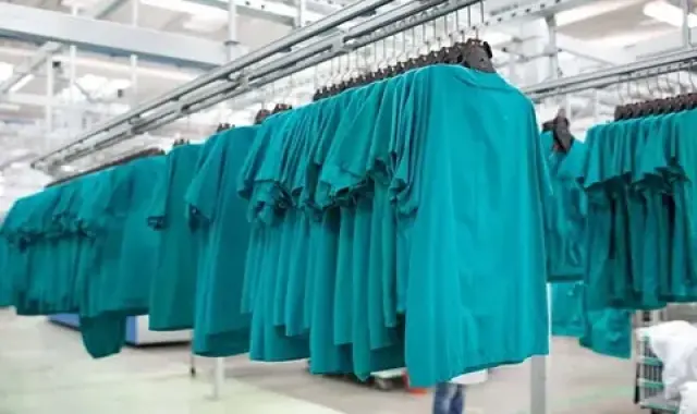 لباس بیمارستان خاتم؛ ویسکوز ساده و طرح دار قابل شستشو 2 رنگ سبز سفید