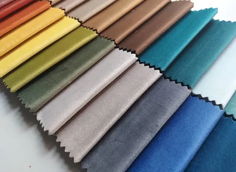 پارچه مبلی خوب؛ مخمل ترک با کیفیت 2 مدل طرح دار ساده Fabric
