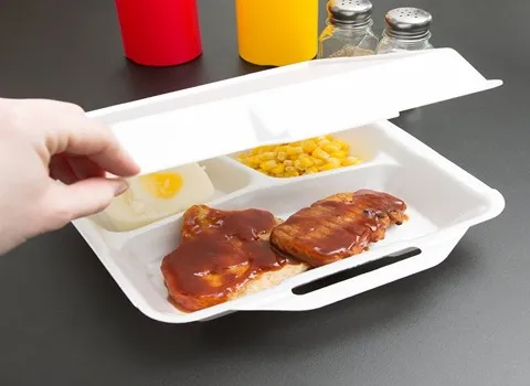 ظروف یکبار مصرف تک پرسی؛ بدون رنگ شفاف 3 مدل مربعی مستطیلی دایره ای