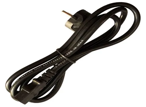 سیم کابل برق مانیتور؛ مفتولی رشته ای (1 3 4 5) مثلث ستاره مختلط