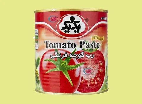 رب گوجه یک و یک؛ ملس قرمز درب پلاستیکی کپک ناپذیر 1 و 1