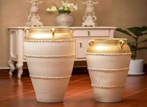 معرفی گلدان سفالی شیک + بهترین قیمت خرید