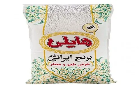 برنج ایرانی فجر هایلی 4.5 کیلوگرمی؛ سفید قد بلند 10 کیلوگرم highly