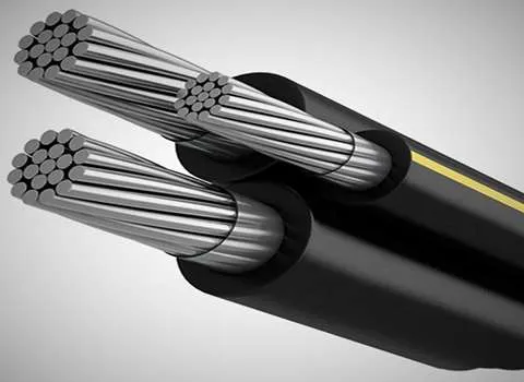 سیم کابل آلومینیومی؛ زمینی هوایی خود نگهدار مقاوم برابر خوردگی رطوبت