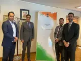 Присутствие коммерческого атташе посла Индии в Arad + Закупка фруктовых концентратов яблок, киви и манго