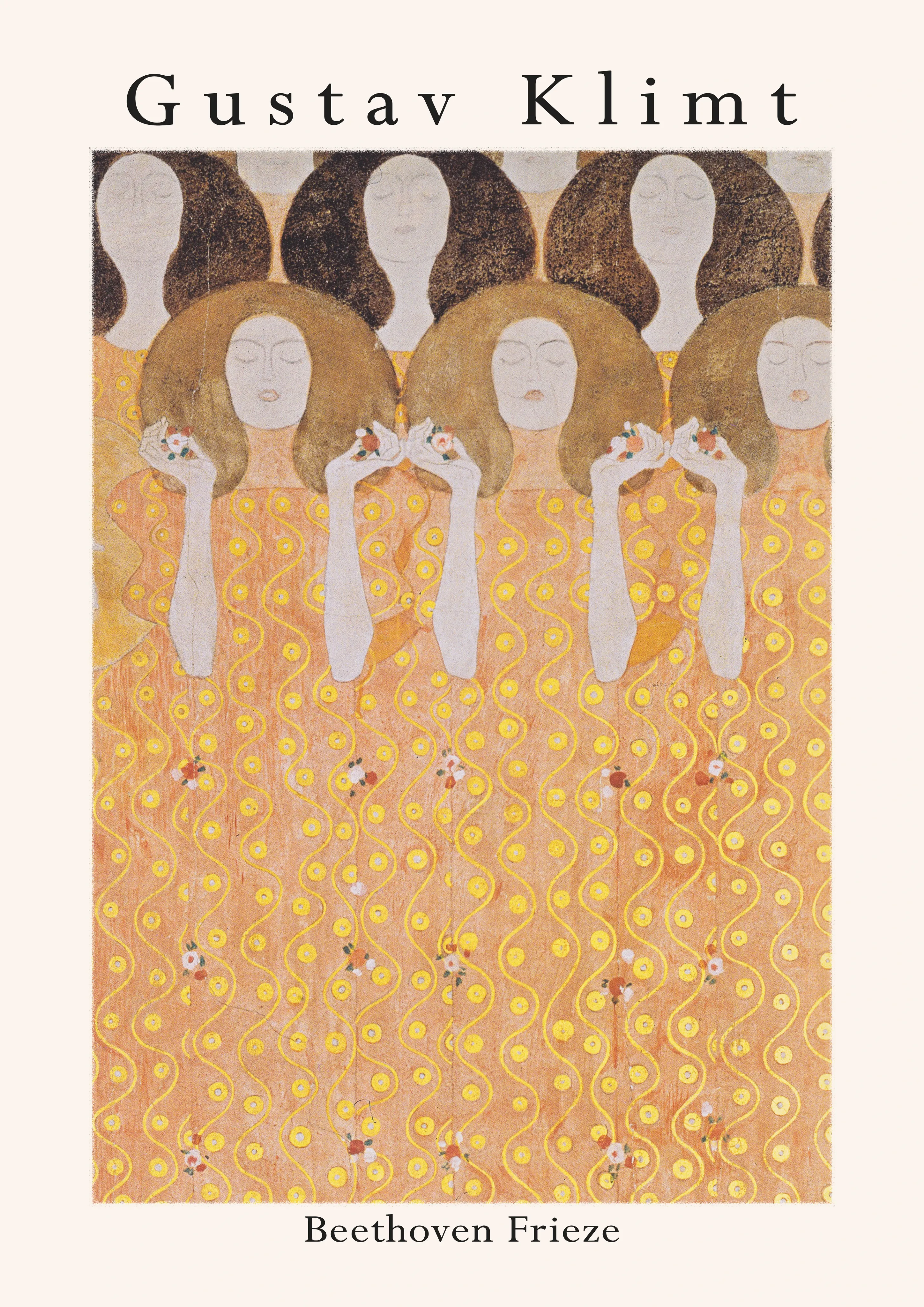Beethoven Frieze — Poster edition