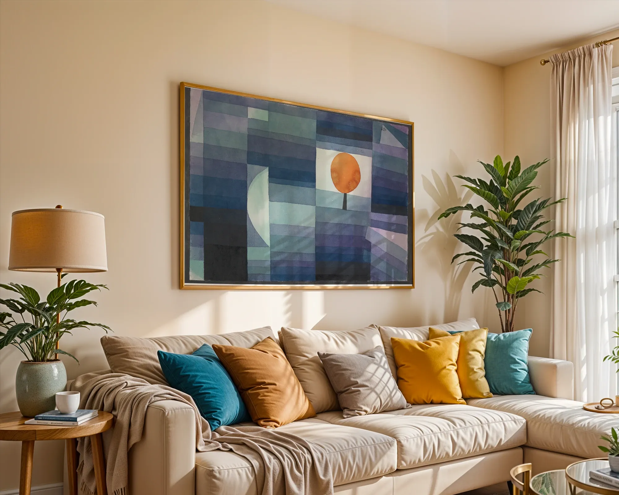 Solitary Orange Tree — room view 2